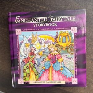 Enchanted Fairytale Storybook, a treasure of classic fairytales. Hardcover